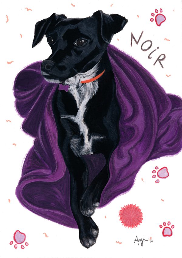 Custom PAWTRAIT illustration of your pet - Image 9