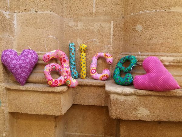 Personalized Plush Name Banners - Image 31