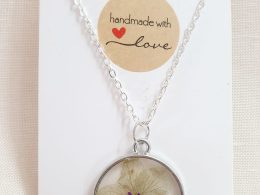 Pendant With Flowers - round 4