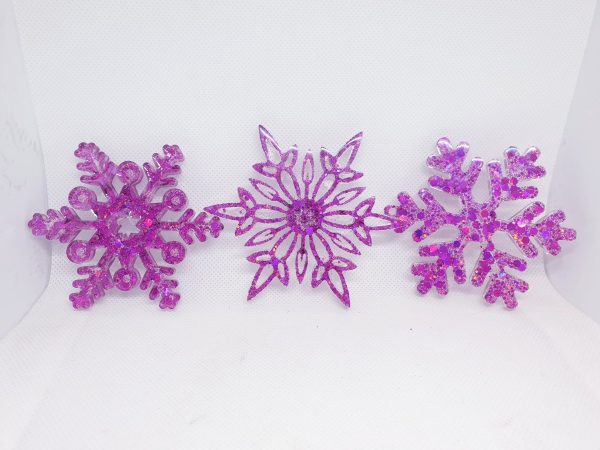 Christmas Ornaments Set 3 pcs - Red Color