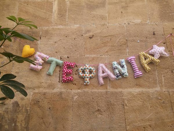Personalized Plush Name Banners - Image 19
