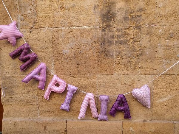 Personalized Plush Name Banners - Image 20