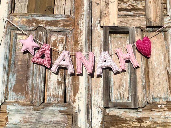 Personalized Plush Name Banners - Image 11