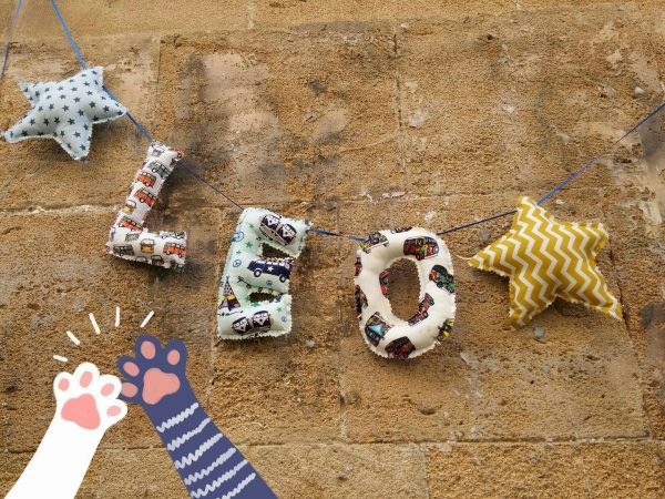 Personalized Plush Name Banners - Image 21