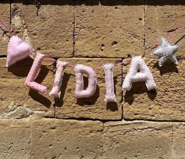 Personalized Plush Name Banners - Image 9