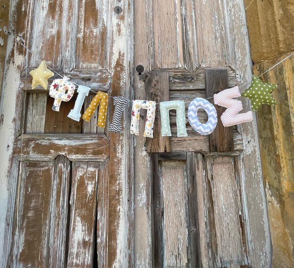 Personalized Plush Name Banners - Image 2