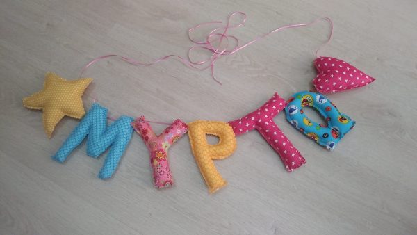Personalized Plush Name Banners - Image 22