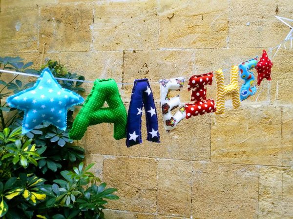 Personalized Plush Name Banners - Image 16