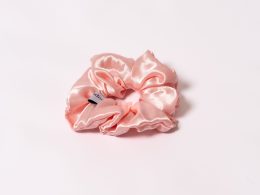 Satin Scrunchie - Pink
