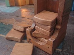 Set of 8 Handmade high-quality coasters with holder