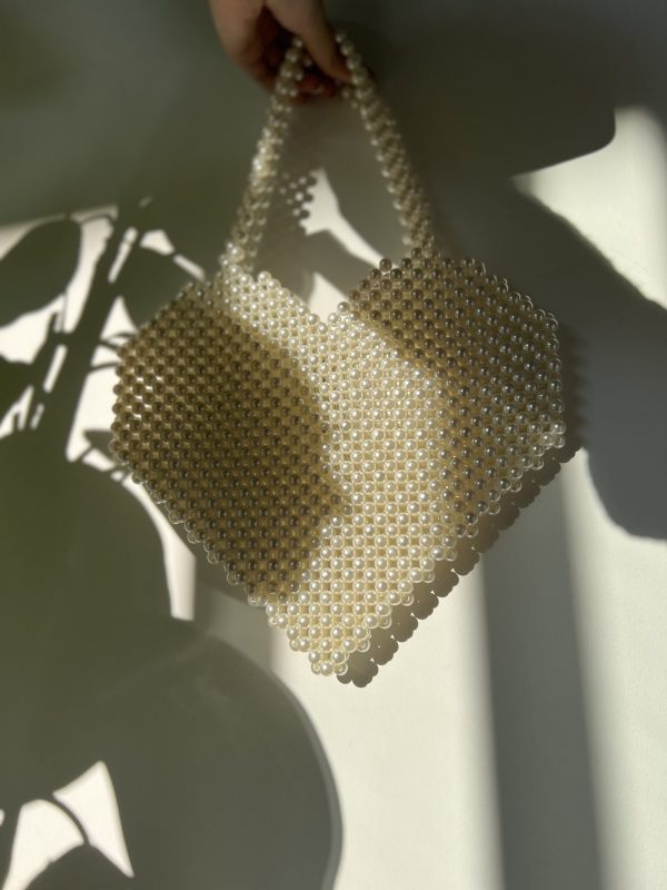 Eros Pearl Heart Handbag - Image 2