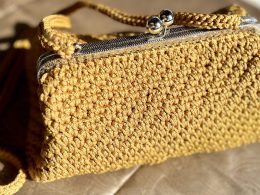 Golden Stitch Bag