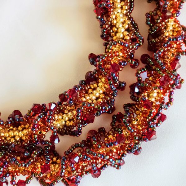 Beaded Necklace "Gypsy Soul" - Image 4