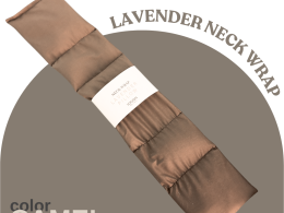 Yogion wellness neck wrap pillow CAMEL - NWR03