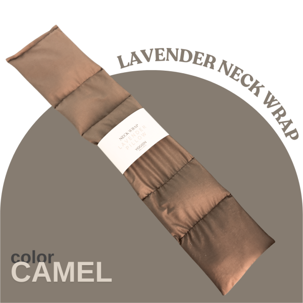 Yogion wellness neck wrap pillow CAMEL - NWR03