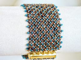 Beaded Bracelet "Chenille"