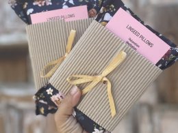Linseed Pillows - Floral