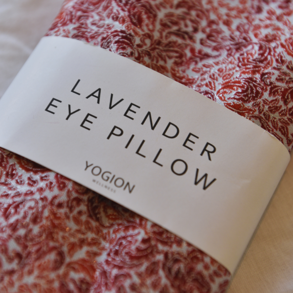 yogion Lavender eye pillow Botanical silver