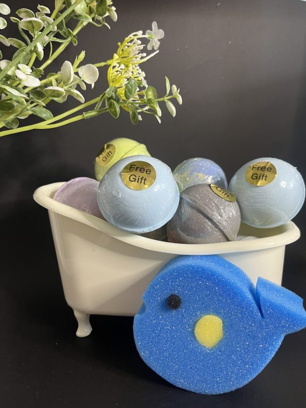 Bath bomb WITH TOY INSIDE