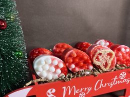 Natural soap with LOOFAH CHERRY