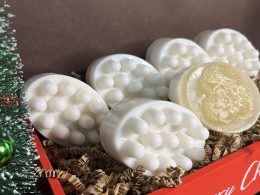 Natural soap with LOOFAH VANILLA CREAM