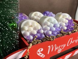 Natural soap with LOOFAH LAVANDA