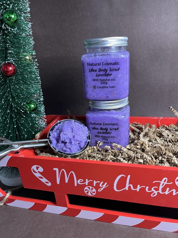 Shea BODY SCRUB LAVANDER