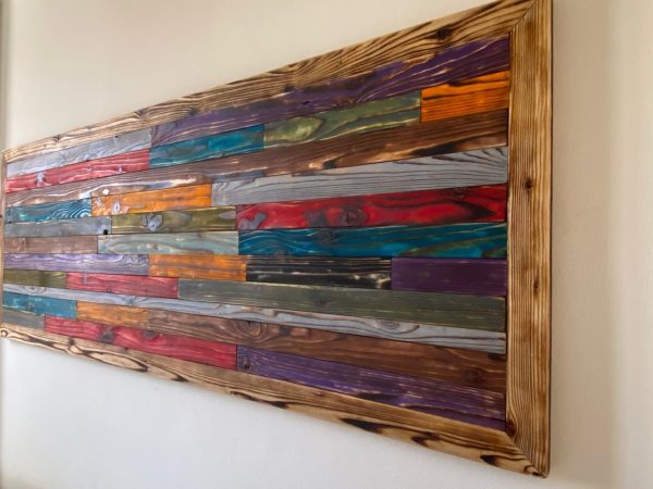 Hanging Wall Art -Unique -Solid Wood - Image 3