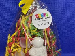 Ceramic Gypsum 3D Astronaut