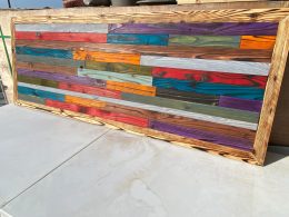 Hanging Wall Art -Unique -Solid Wood