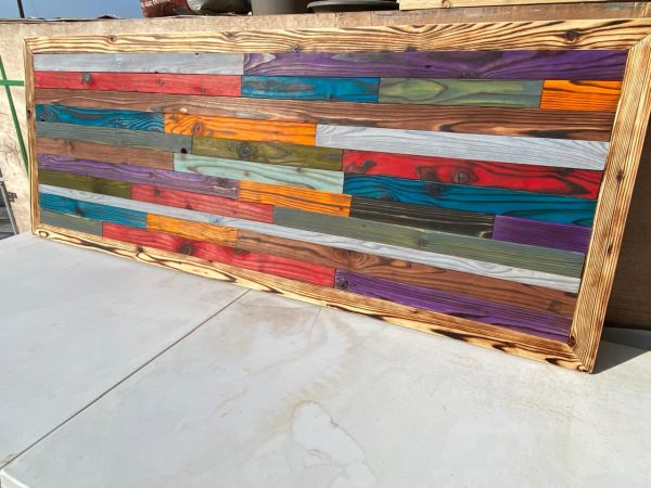Hanging Wall Art -Unique -Solid Wood