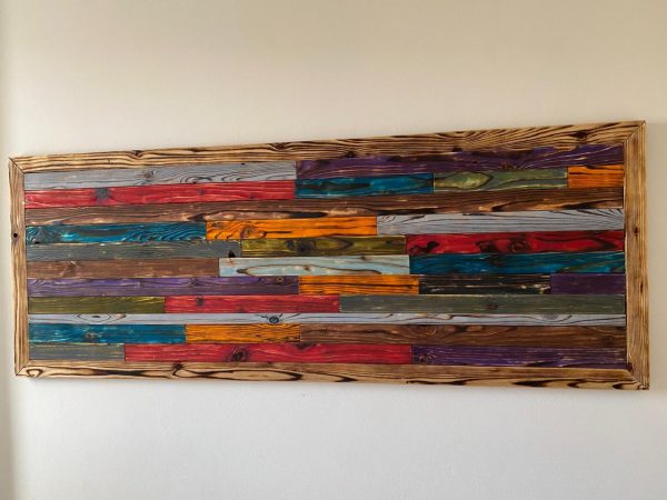 Hanging Wall Art -Unique -Solid Wood - Image 5