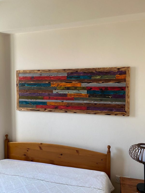 Hanging Wall Art -Unique -Solid Wood - Image 2