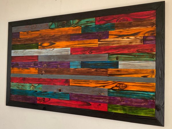 Hanging Wall Art -Unique -Solid Wood