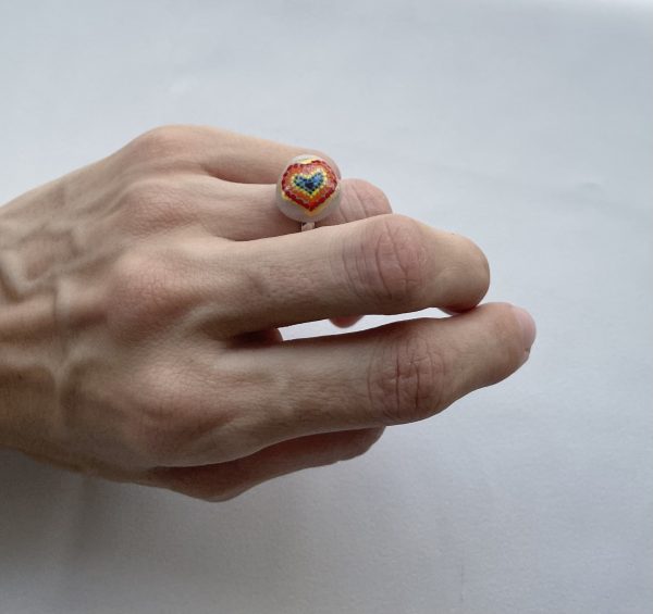 Pebble Ring "Colours Of My Heart" - Image 4
