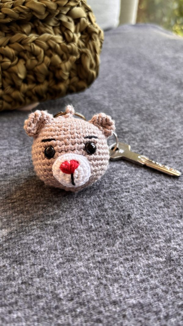 Teddy Valentine Keyring