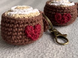 Keyring Cappuccino Love