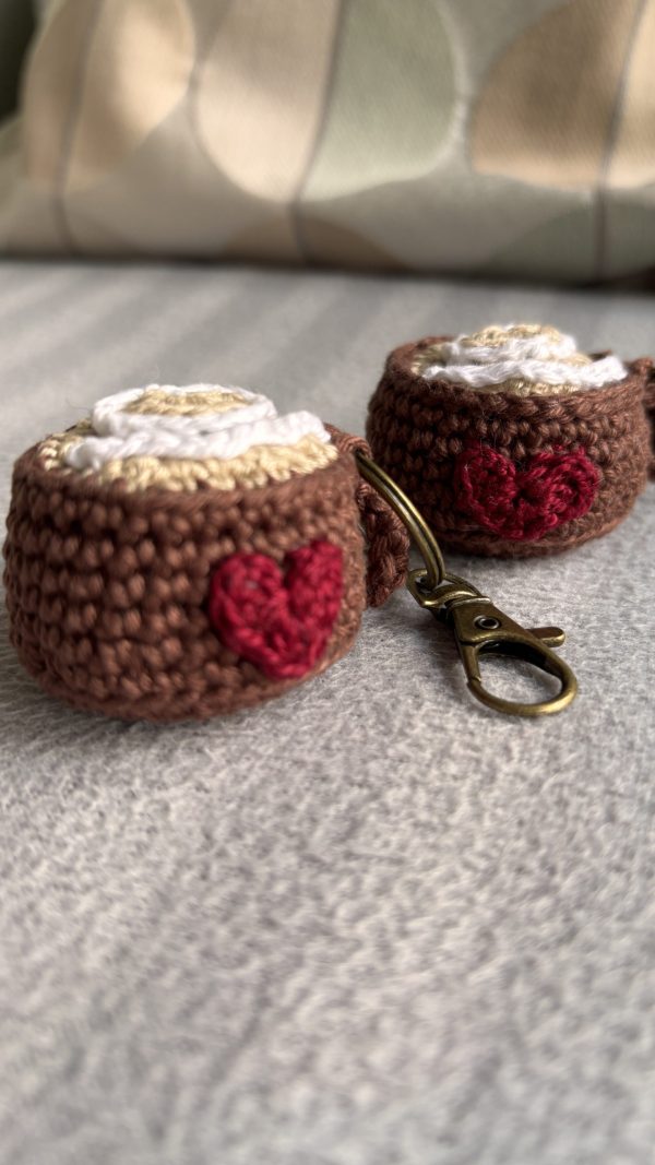 Keyring Cappuccino Love