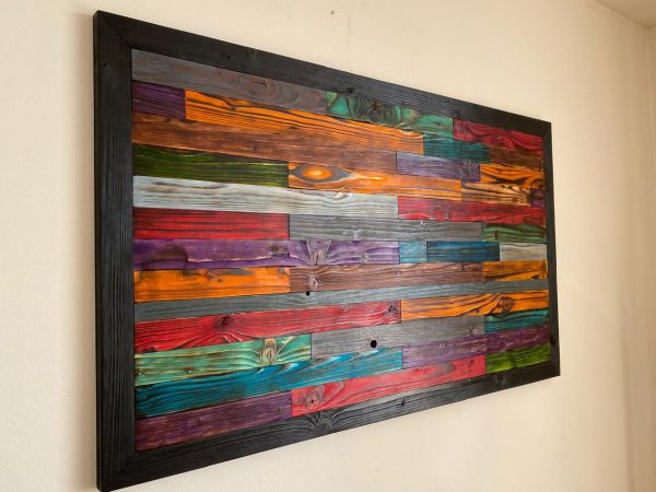 Hanging Wall Art -Unique -Solid Wood - Image 3