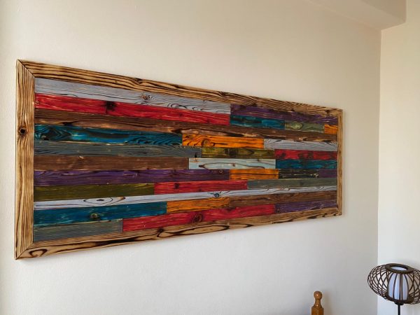 Hanging Wall Art -Unique -Solid Wood - Image 4