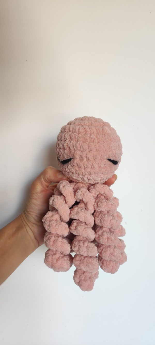 Octopus Lovey Blush Pink