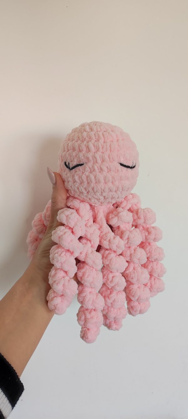Octopus Lovey Light Pink