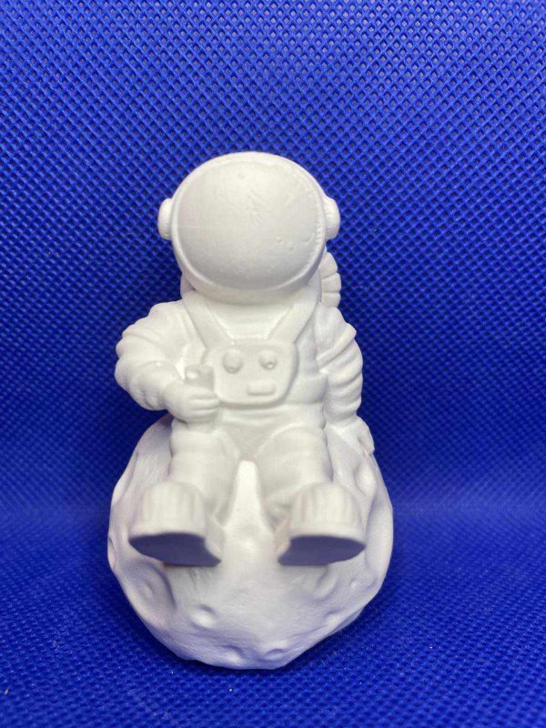 Ceramic Gypsum 3D Astronaut