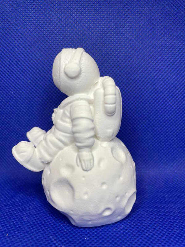 Ceramic Gypsum 3D Astronaut