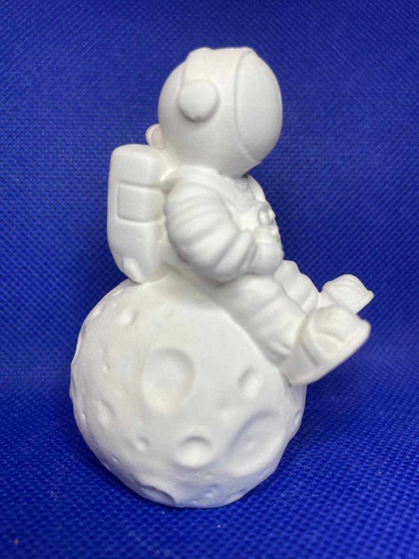 Ceramic Gypsum 3D Astronaut