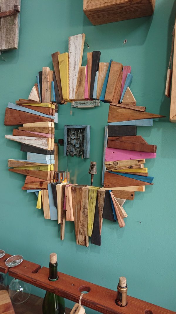 Unique, one off, handmade wall mounted mirror - Image 10