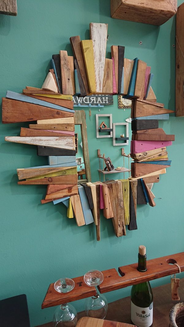 Unique, one off, handmade wall mounted mirror - Image 6