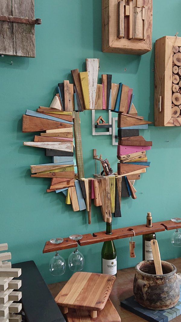 Unique, one off, handmade wall mounted mirror - Image 3