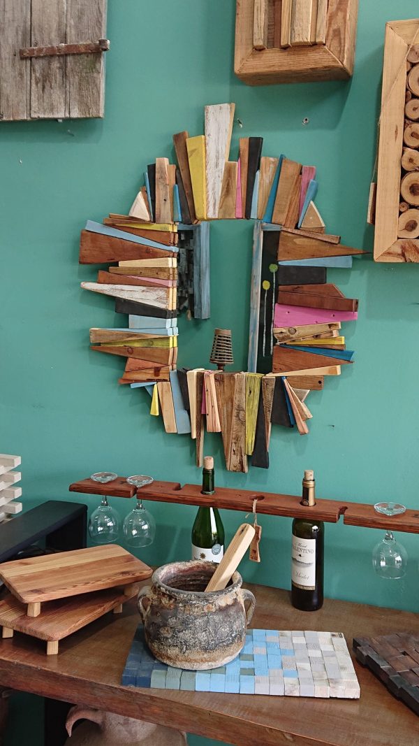 Unique, one off, handmade wall mounted mirror - Image 12