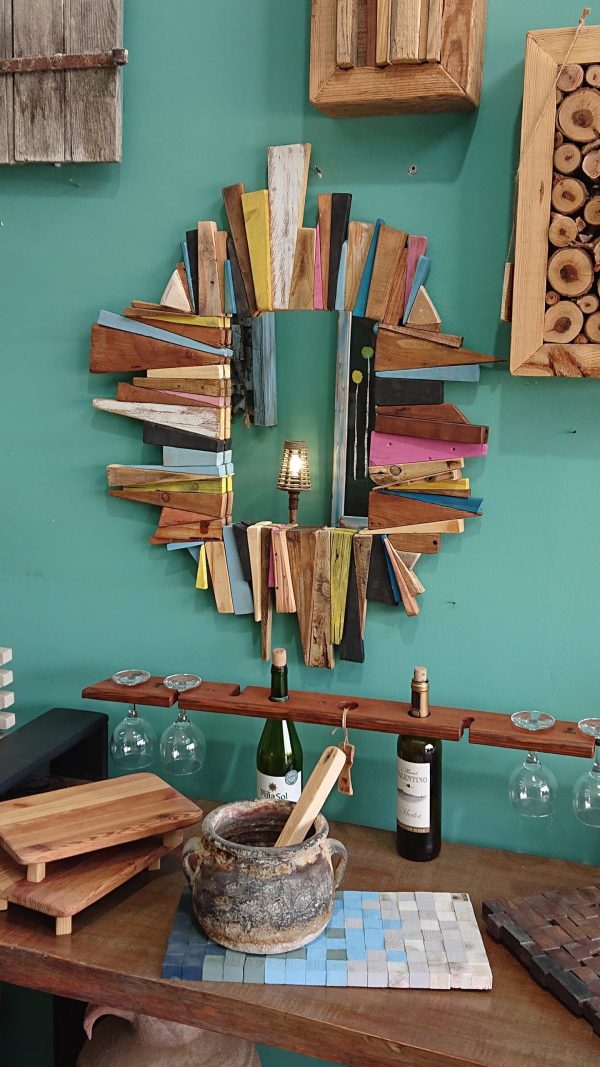 Unique, one off, handmade wall mounted mirror - Image 11